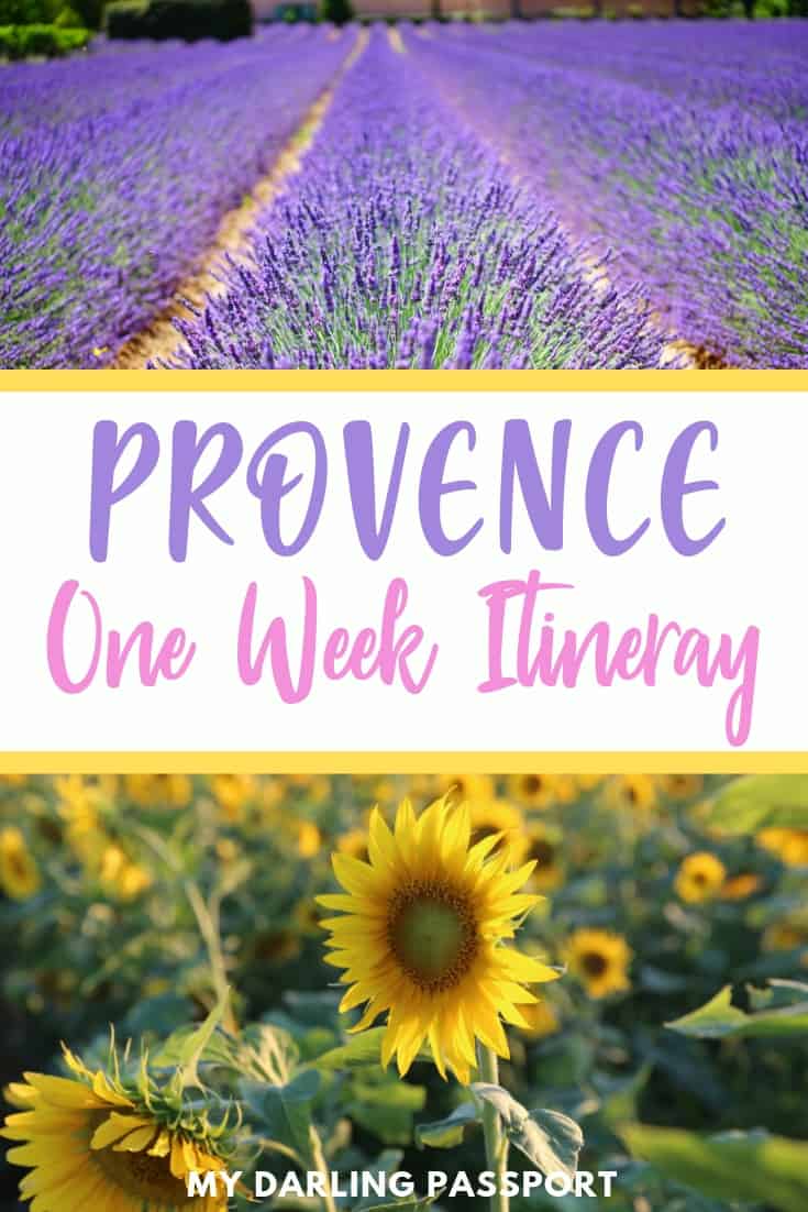 One Week In Southern France. Provence One Week Itinerary
