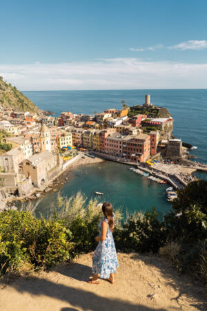 Vernazza, Cinque Terre viewpoint